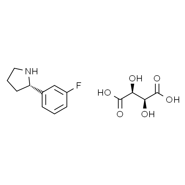 (S)-2-(3-Fluorophenyl)pyrrolidine D-Tartrate