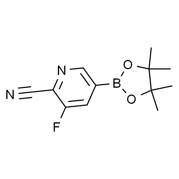 3-Fluoro-5-(4，4，5，5-tetramethyl-1，3，2-dioxaborolan-2-yl)picolinonitrile