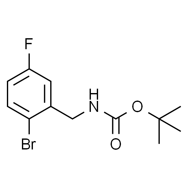 tert-butyl 2-bromo-5-fluorobenzylcarbamate