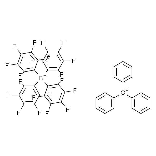 Triphenylmethylium tetrakis(perfluorophenyl)borate