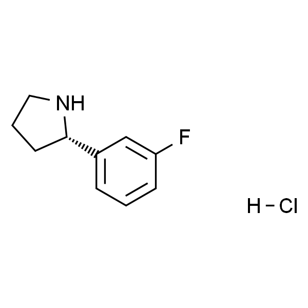 (S)-2-(3-Fluorophenyl)pyrrolidine hydrochloride