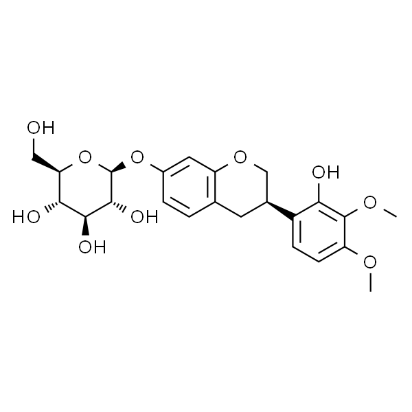 2’-Dihydroxy-3’,4’-dimethoxyisoflavan-7-O-β-D-glucopyranoside