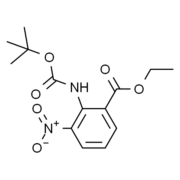 Ethyl2-((tert-butoxycarbonyl)amino)-3-nitrobenzoate