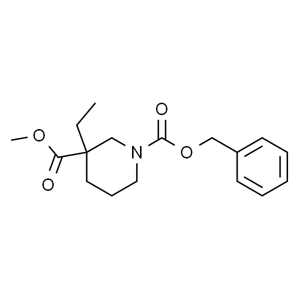 Methyl 1-Cbz-3-ethylpiperidine-3-carboxylate