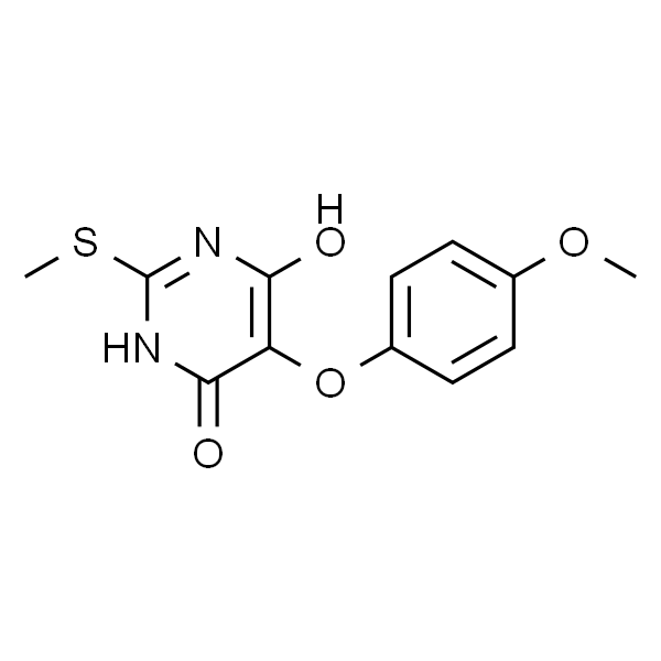 5-(4-Methoxyphenoxy)-2-(methylthio)pyrimidine-4，6-diol