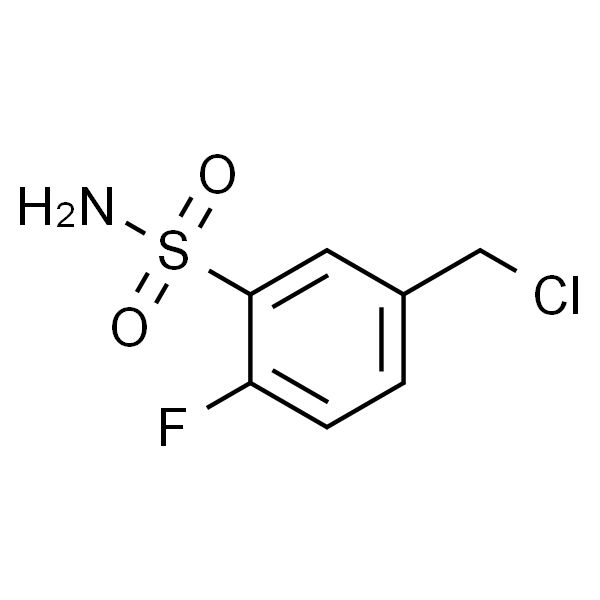 2-Fluoro-5-(chloromethyl)benzenesulfonamide