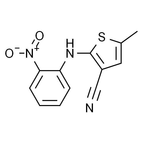 5-Methyl-2-(2-nitroanilino)-3-thiophenecarbonitrile