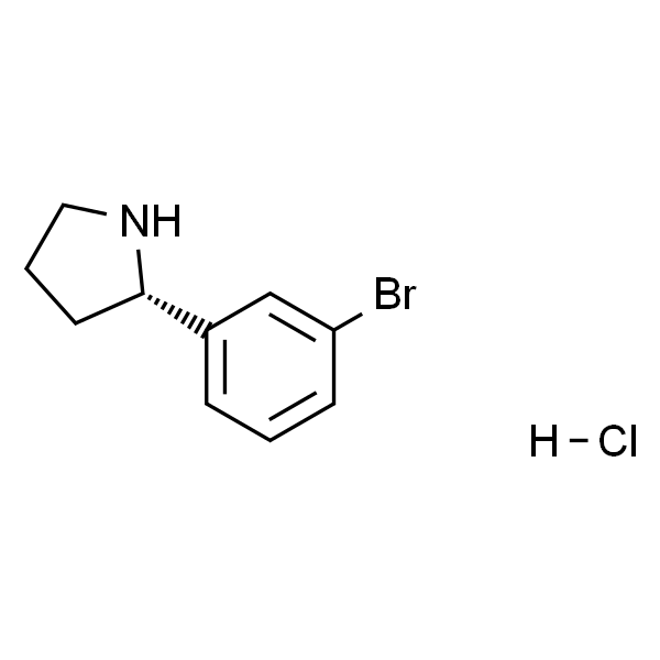 (S)-2-(3-Bromophenyl)pyrrolidine hydrochloride