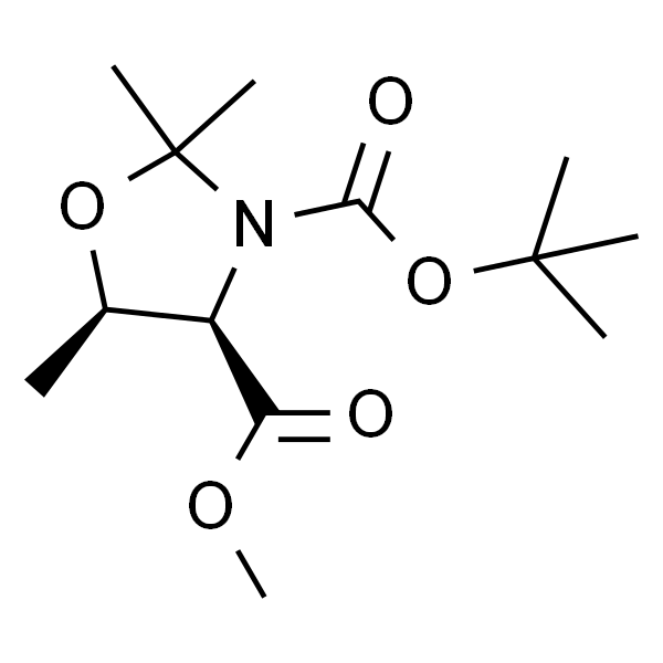 (4R，5R)-3-tert-Butyl 4-methyl 2，2，5-trimethyloxazolidine-3，4-dicarboxylate