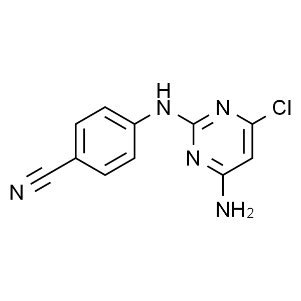 4-((4-Amino-6-chloropyrimidin-2-yl)amino)benzonitrile