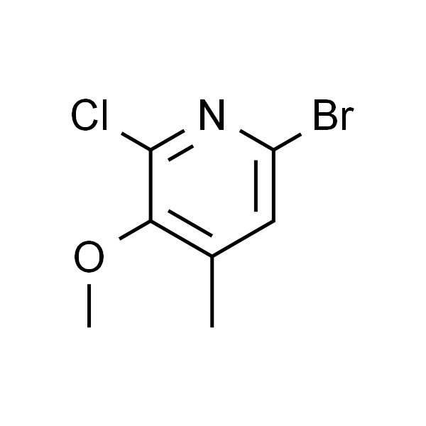 6-Bromo-2-chloro-3-methoxy-4-methylpyridine