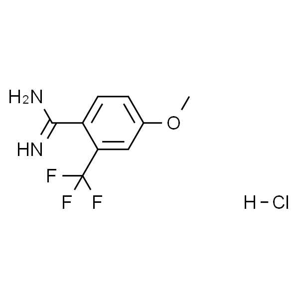 4-Methoxy-2-(trifluoromethyl)benzamidine Hydrochloride