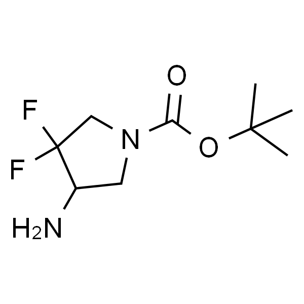 tert-Butyl 4-amino-3,3-difluoropyrrolidine-1-carboxylate