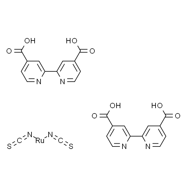 Bis(isothiocyanato)bis(2,2'-bipyridyl-4,4'-dicarboxylato)ruthenium(II)