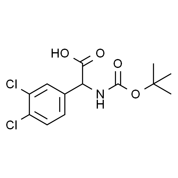2-(Boc-amino)-2-(3，4-dichlorophenyl)acetic Acid
