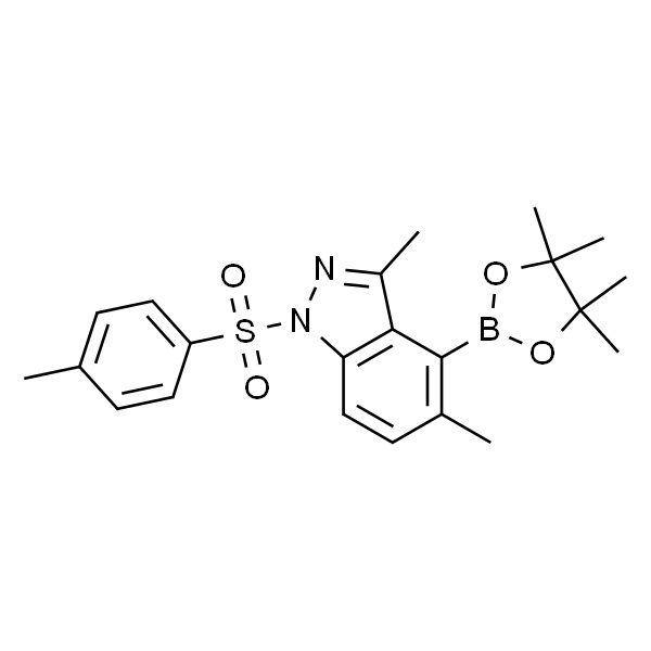3，5-Dimethyl-4-(4，4，5，5-tetramethyl-1，3，2-dioxaborolan-2-yl)-1-tosyl-1H-indazole