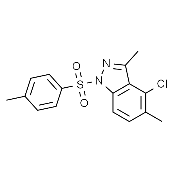 4-Chloro-3,5-dimethyl-1-tosyl-1H-indazole
