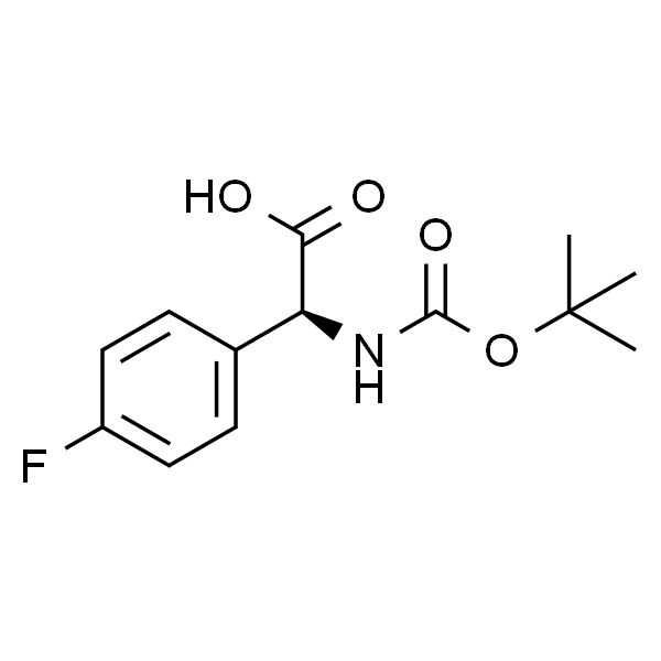 (S)-2-((tert-Butoxycarbonyl)amino)-2-(4-fluorophenyl)acetic acid
