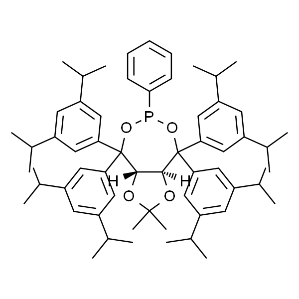 (3aS,8aS)-4,4,8,8-Tetrakis[3,5-bis(1-methylethyl)phenyl]tetrahydro-2,2-dimethyl-6-phenyl-1,3-dioxolo[4,5-e][1,3,2]dioxaphosphepin