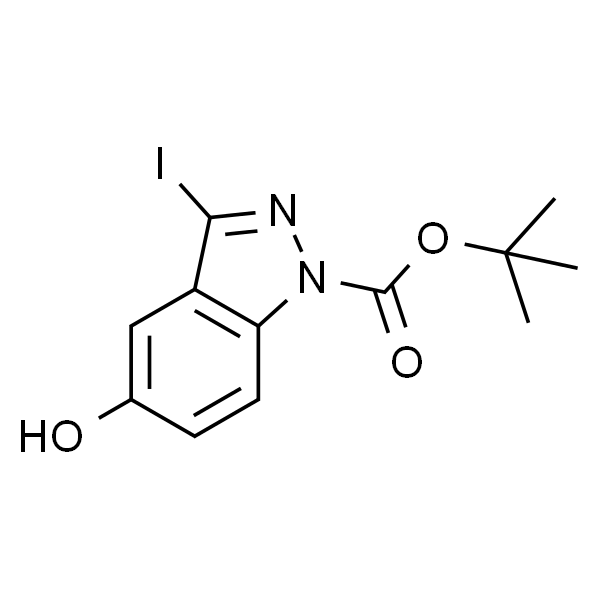 tert-Butyl 5-hydroxy-3-iodo-1H-indazole-1-carboxylate