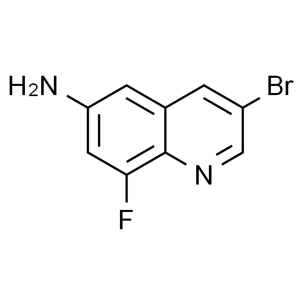 3-Bromo-8-fluoroquinolin-6-amine