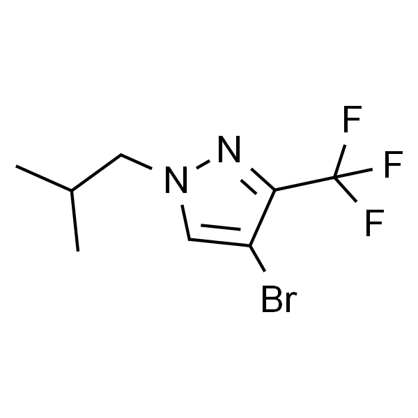 4-Bromo-1-isobutyl-3-(trifluoromethyl)-1H-pyrazole