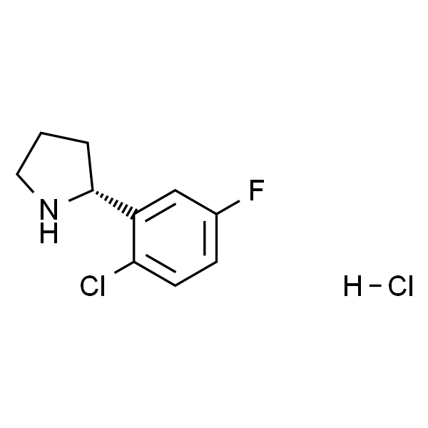 (R)-2-(2-Chloro-5-fluorophenyl)pyrrolidine hydrochloride