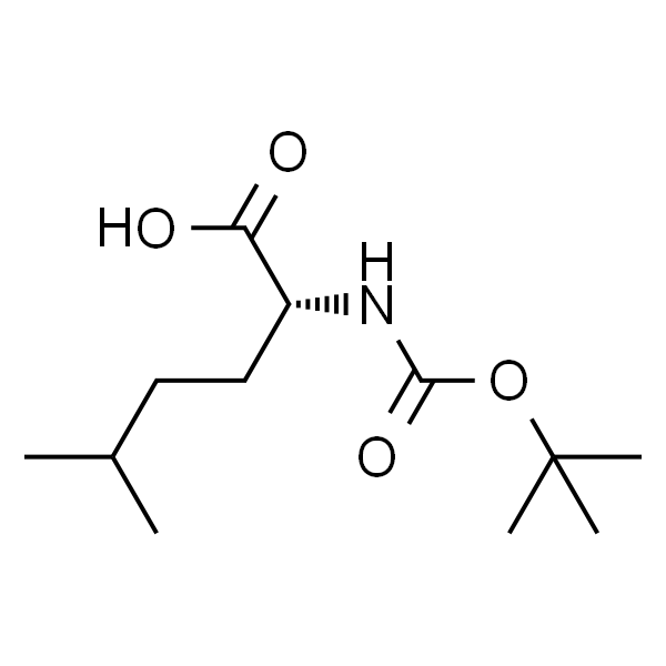 (R)-2-((tert-Butoxycarbonyl)amino)-5-methylhexanoic acid