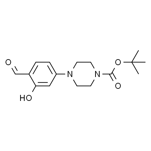tert-Butyl 4-(4-formyl-3-hydroxyphenyl)piperazine-1-carboxylate