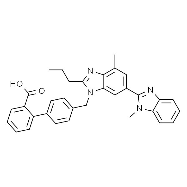 4'-((1,7'-Dimethyl-2'-propyl-1H,3'H-[2,5'-bibenzo[d]imidazol]-3'-yl)methyl)-[1,1'-biphenyl]-2-carboxylic acid