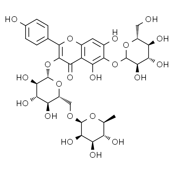 6-Hydroxykaempferol 3-Rutinoside -6-glucoside