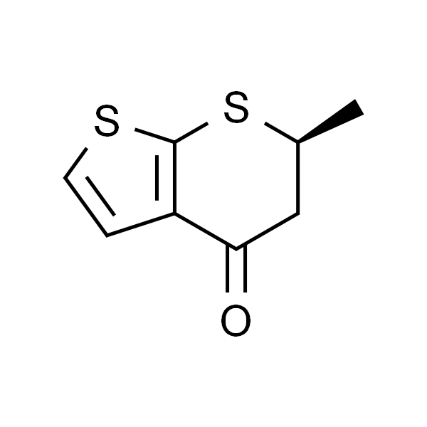 4H-Thieno[2,3-b]thiopyran-4-one,5,6-dihydro-6-methyl-, (6S)
