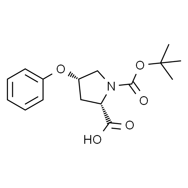 (2S,4S)-1-(tert-Butoxycarbonyl)-4-phenoxypyrrolidine-2-carboxylic acid