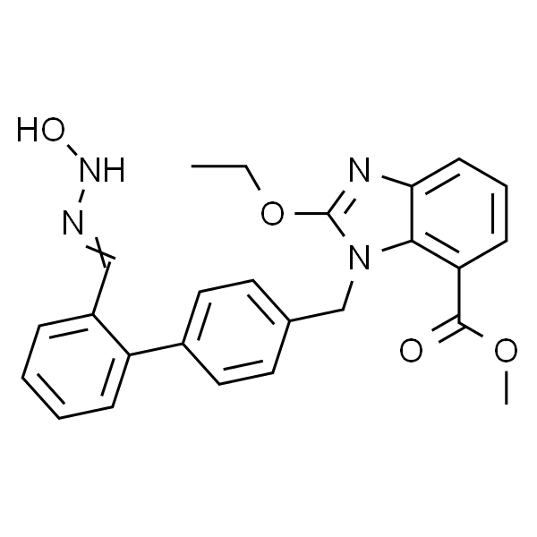 Methyl 2-ethoxy-1-((2'-(N-hydroxycarbamimidoyl)-[1，1'-biphenyl]-4-yl)methyl)-1H-benzo[d]imidazole-7-carboxylate