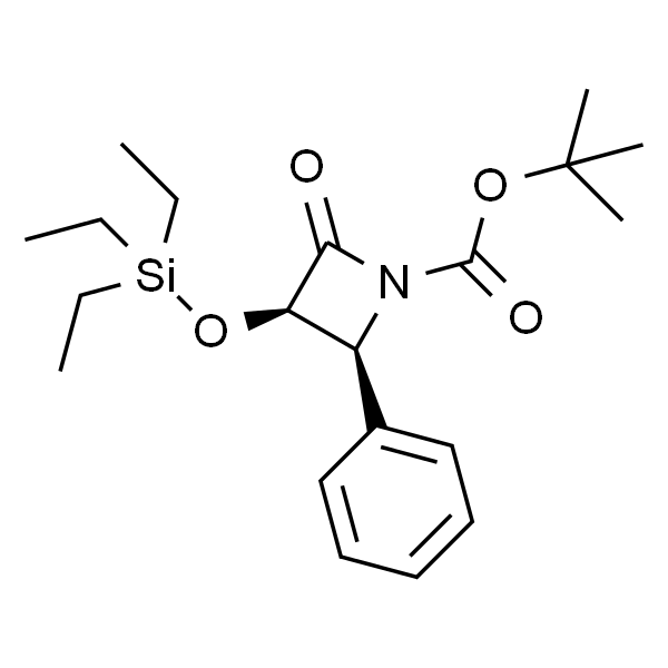 (3R，4S)-tert-Butyl 2-oxo-4-phenyl-3-(triethylsilyloxy)azetidine-1-carboxylate