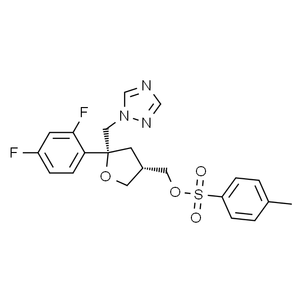 (3S,5R)-5-(2,4-Difluorophenyl)-5-[(1H-1,2,4-triazol-1-yl)methyl]oxolan-3-ylmethyl p-Toluenesulfonate
