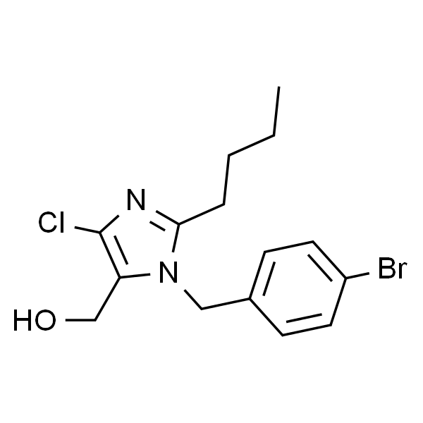 2-Butyl-1-(4-bromobenzyl)-4-chloro-5-(hydroxymethyl)-1H-imidazole