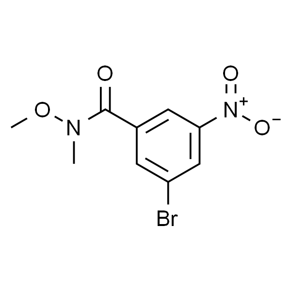 3-Bromo-N-methoxy-N-methyl-5-nitrobenzamide