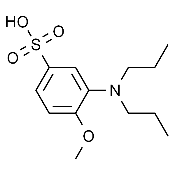 3-(Dipropylamino)-4-methoxybenzenesulfonic acid