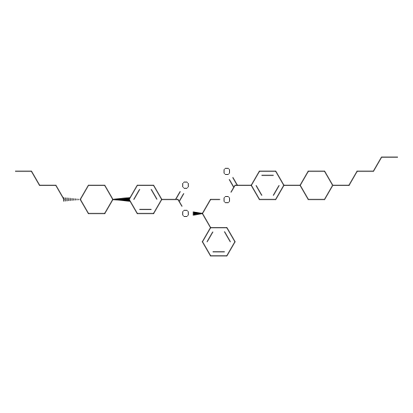 Benzoic acid, 4-(trans-4-pentylcyclohexyl)-, (1R)-1-phenyl-1,2-ethanediyl este