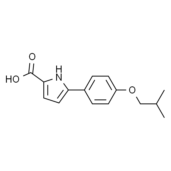 5-(4-Isobutoxyphenyl)-1H-pyrrole-2-carboxylic acid