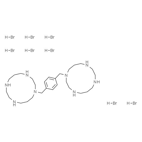 1,4-Bis((1,4,8,11-tetraazacyclotetradecan-1-yl)methyl)benzene octahydrobromide
