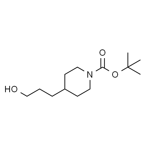 tert-Butyl 4-(3-hydroxypropyl)tetrahydro-1(2H)-pyridinecarboxylate