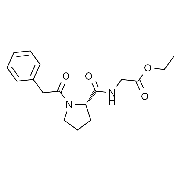 (S)-Ethyl 2-(1-(2-phenylacetyl)pyrrolidine-2-carboxamido)acetate
