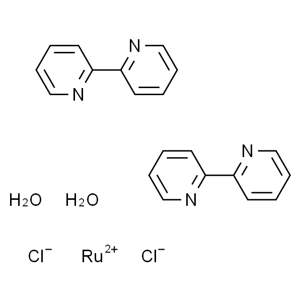 (cis)-Bis-(2,2'-bipyridine)dichlororuthenium(II) dihydrate