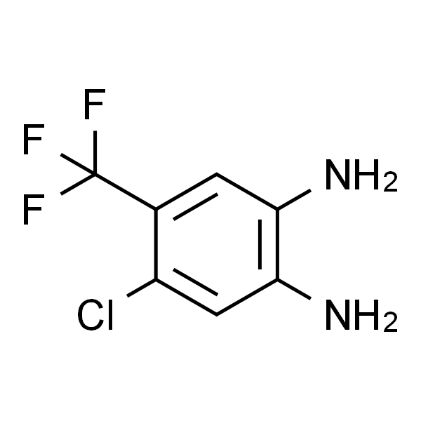 4-Chloro-5-(trifluoromethyl)benzene-1，2-diamine