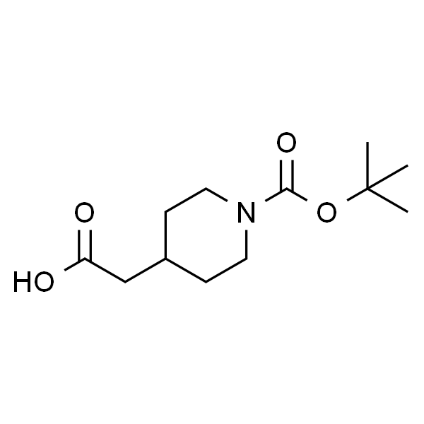 1-(tert-Butoxycarbonyl)-4-piperidylacetic acid