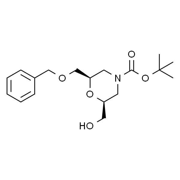 (2R,6S)-tert-butyl2-(benzyloxyMethyl)-6-(hydroxyMethyl)Morpholine-4-carboxylate
