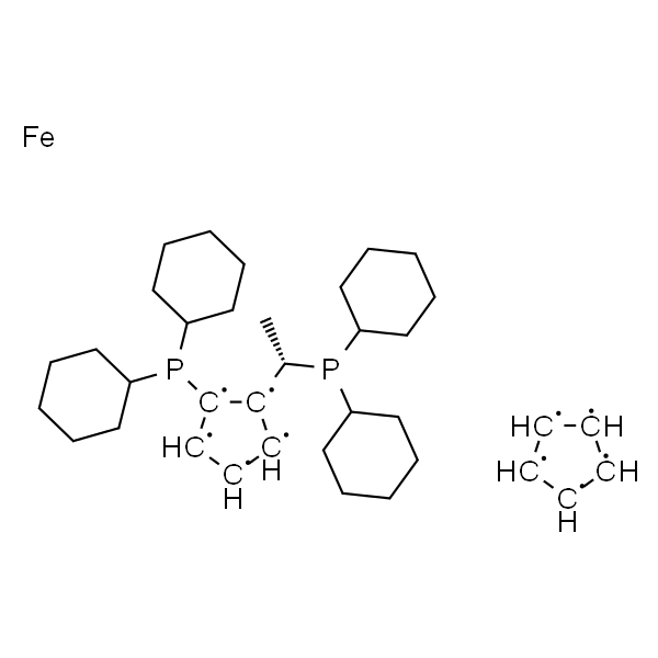(S)-(+)-1-[(R)-2-(Dicyclohexylphosphino)ferrocenyl]ethyldicyclohexylphosphine