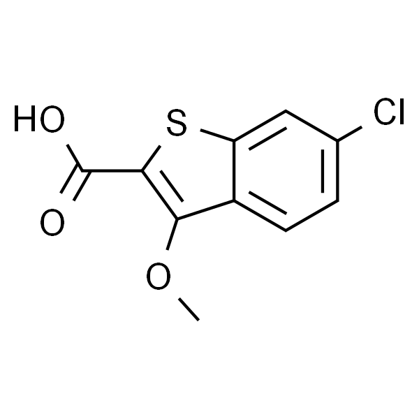 6-Chloro-3-methoxybenzo[b]thiophene-2-carboxylic acid